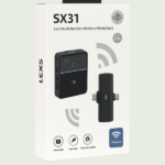 www.dejle.com SX31 3-in-1 Multi-Function Wireless Microphone with 2.4G Transmission – Portable Mic for Live Show, Interviews & Vlogging